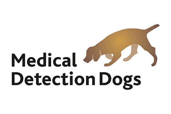 The logo for Medical Detection Dogs